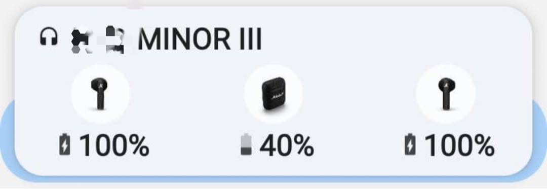 Marshall Minor lll ワイヤレスイヤホン　美品