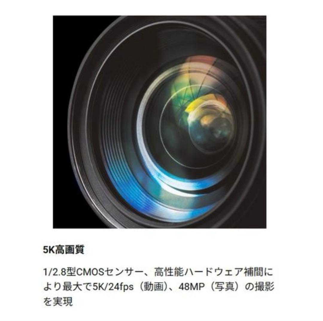 CABIN デジタルビデオカメラ ハンディカム　5K 高画質　光学10倍ズーム