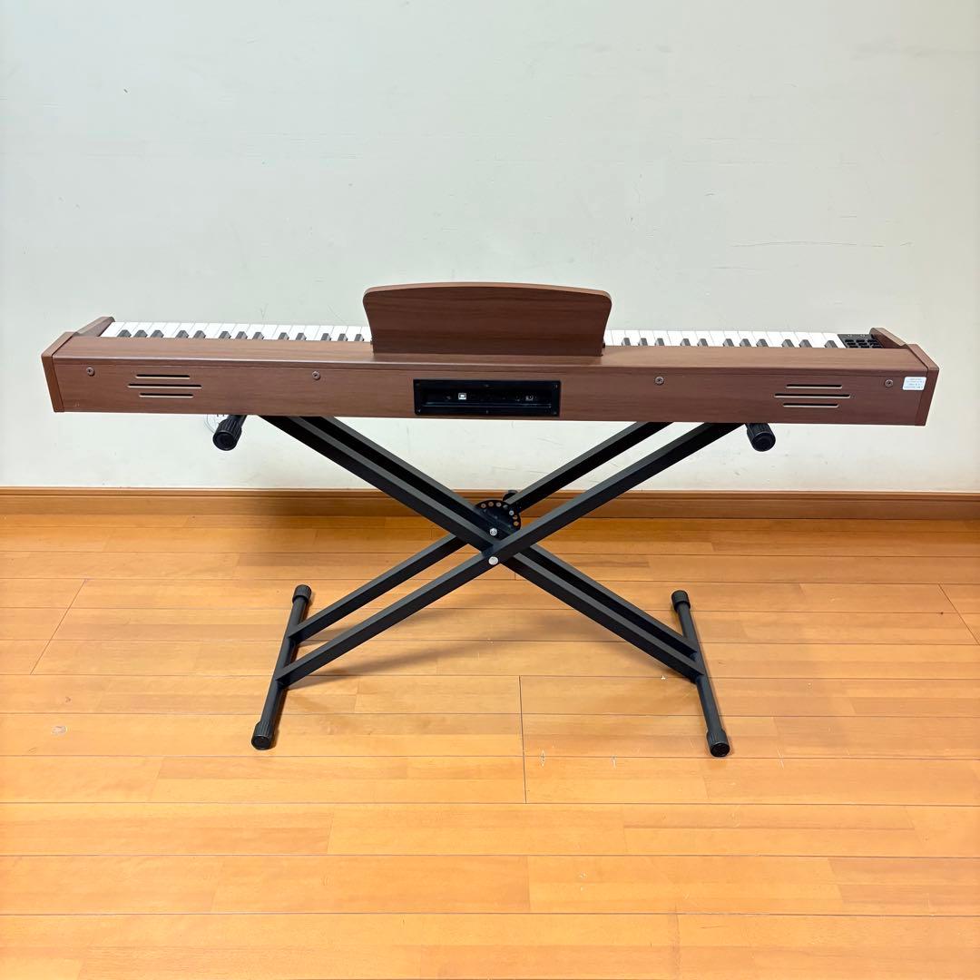 【美品・動作良好】Longeye 88鍵盤 電子ピアノ スタンド付属