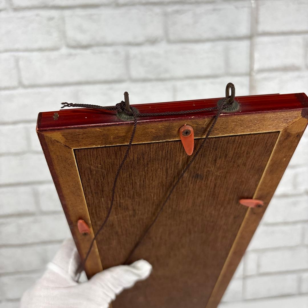 桂月作 金属レリーフ 額装 梅 松 壁掛け 工芸品 和風