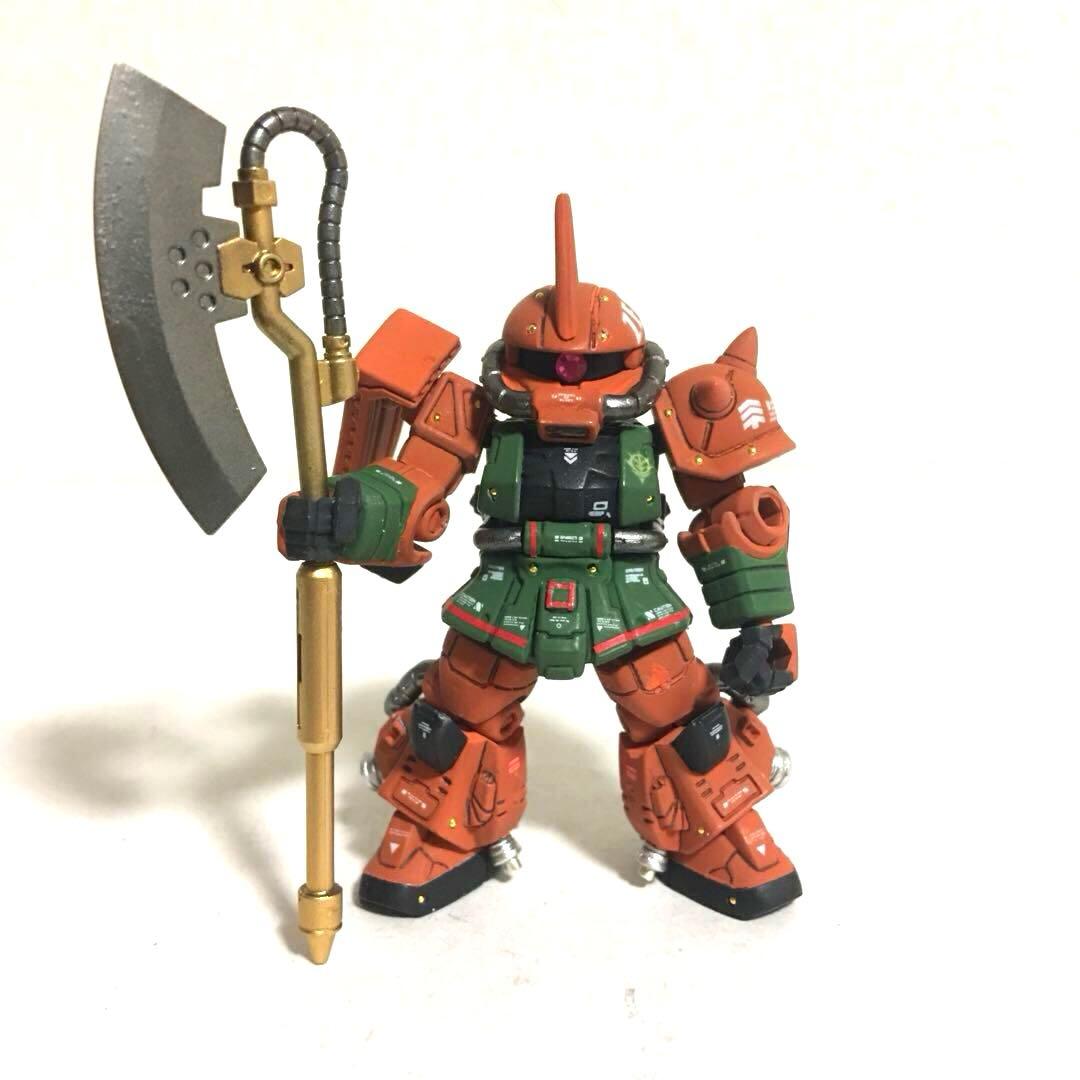 ガンダム モビルスーツアンサンブル 高機動型ザクII 塗装完成品 ガルマ・ザビ