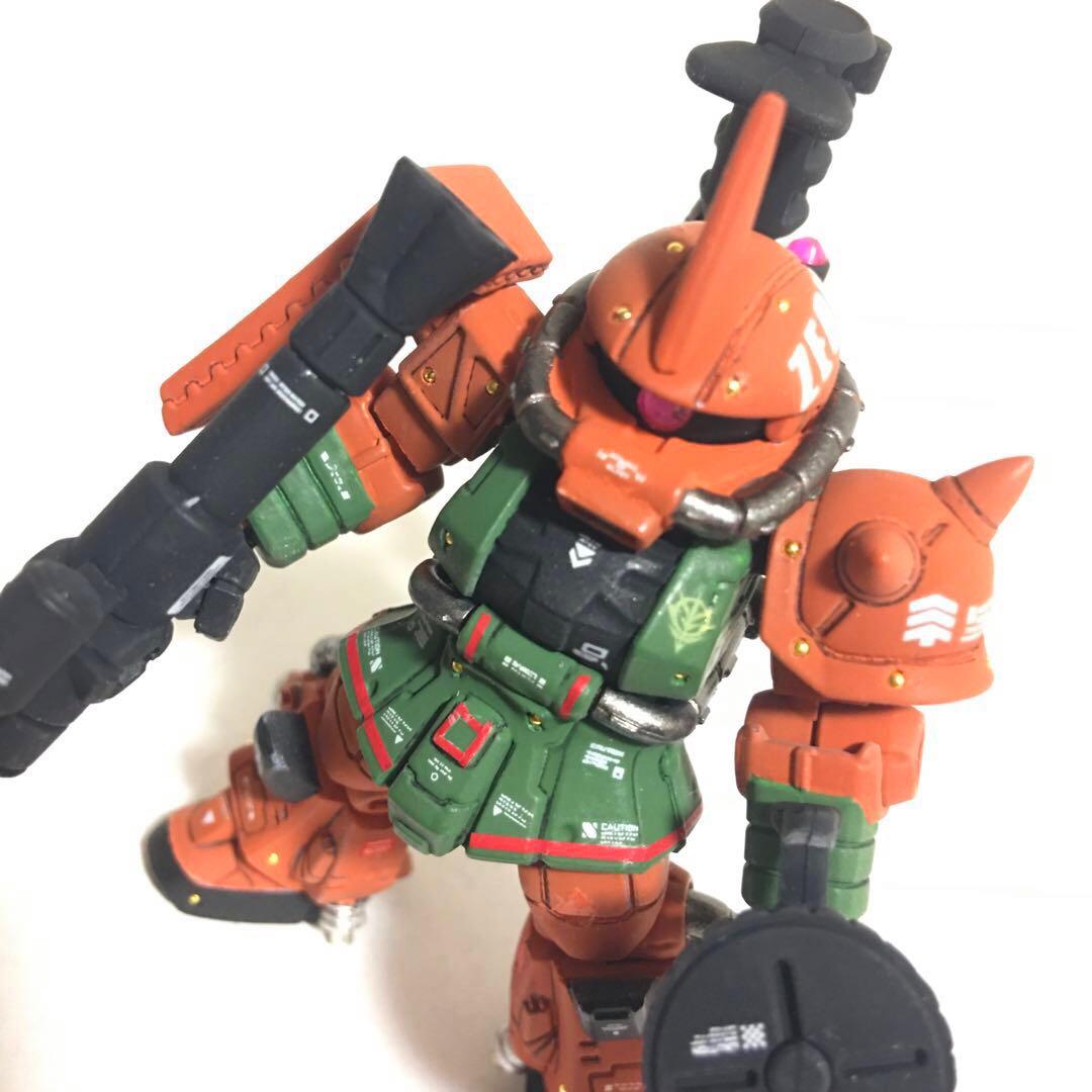 ガンダム モビルスーツアンサンブル 高機動型ザクII 塗装完成品 ガルマ・ザビ