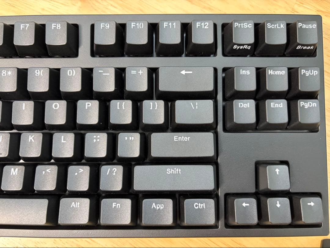 ARCHISS 英字 赤軸 キーボード AS-KBPD87/SRBKWP