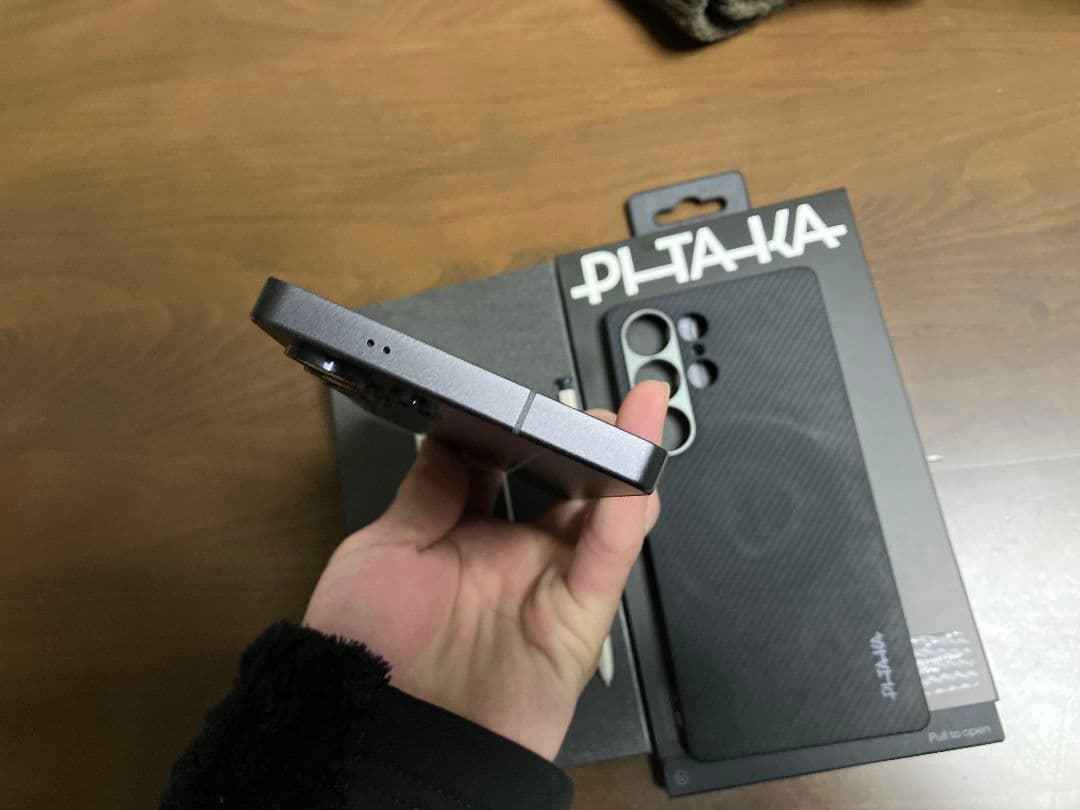 も*ん様 国内版Galaxy S25 Ultra 512GB　 PLTAKAケー