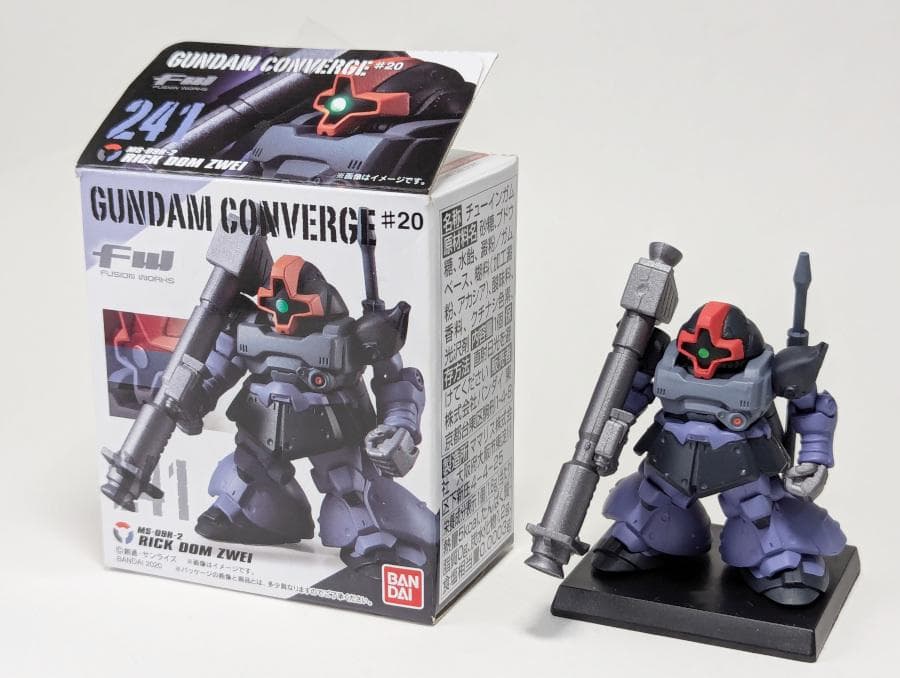 FW CONVERGE ガンダムコンバージ ザクⅡFZ ＆ リック・ドムⅡ 2ヶ
