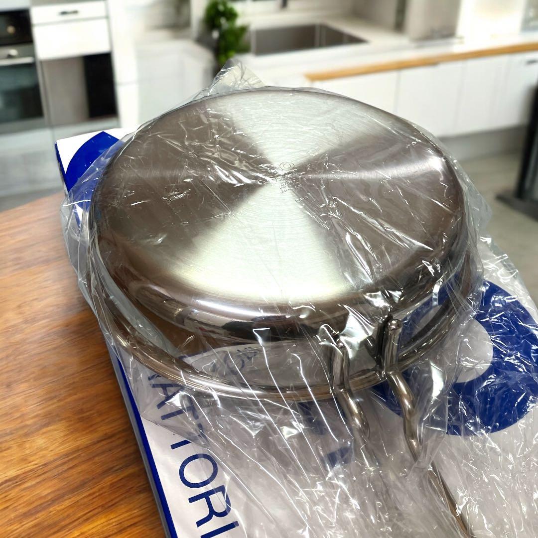 【期間限定！】ジオプロダクト ソテーパン 21cm 蓋付 宮崎製作所