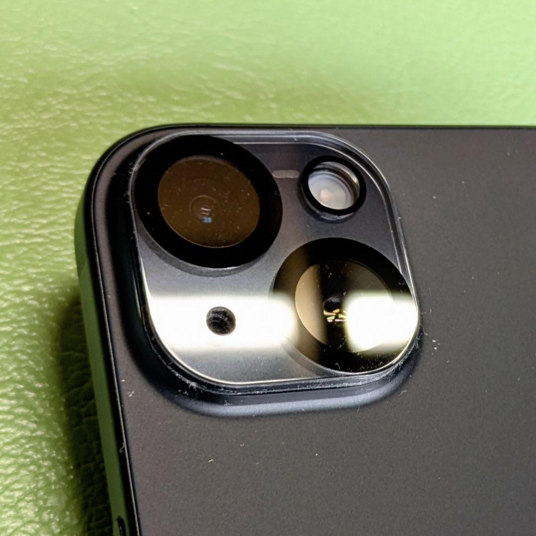 iPhone15 ブラック256GB SIMフリー電池91% 美品 完品箱付