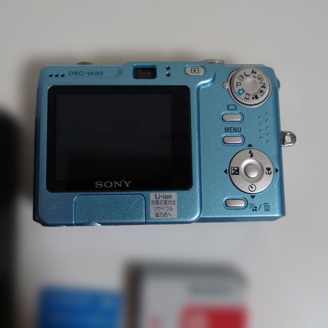 SONY Cyber-shot DSC-W30　ブルー