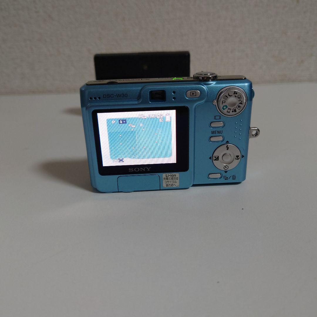 SONY Cyber-shot DSC-W30　ブルー