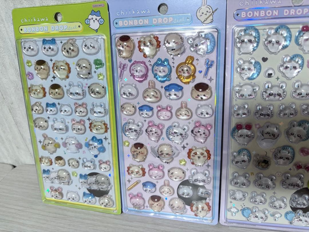【国内正規品】ちいかわ ボンボンドロップシール第2弾4種セット