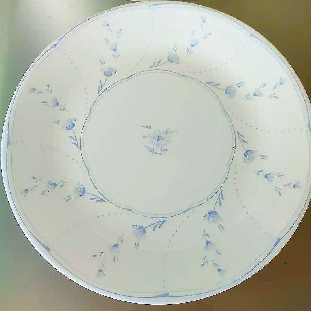 corelleコレール ブルーフラワー プレート皿　4枚