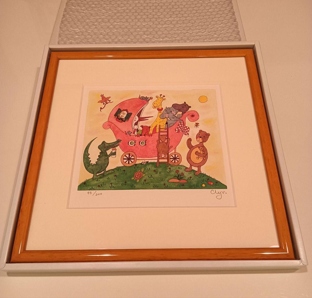 【レア】【新品未使用】Clyv クリーブ　「子供達の箱舟」ジクレー　93/200