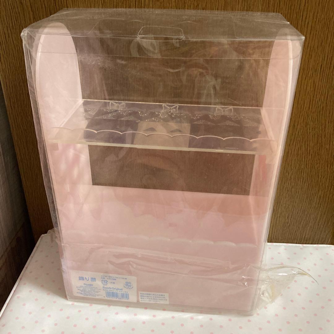 クリア飾り棚