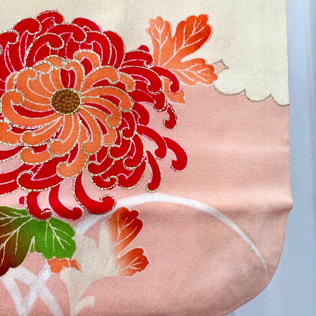 アンティーク7歳 女の子 子供着物 七五三 アンティーク着物 大正ロマン