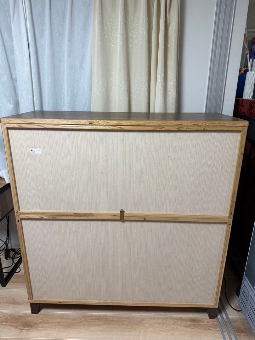 ウォールナット 6段チェスト