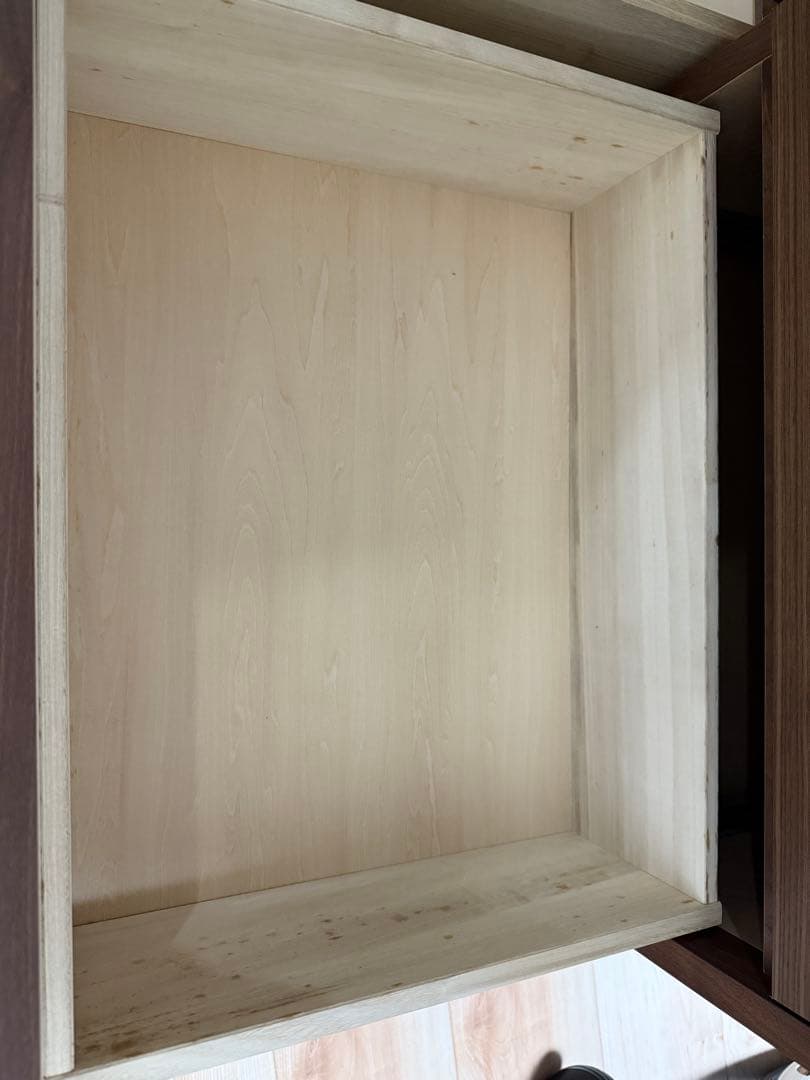 ウォールナット 6段チェスト