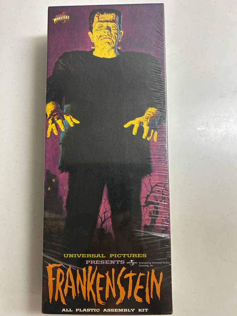 旧品！1999年オーロラ社　モンスターズ・フランケンシュタイン！未組み立て品！