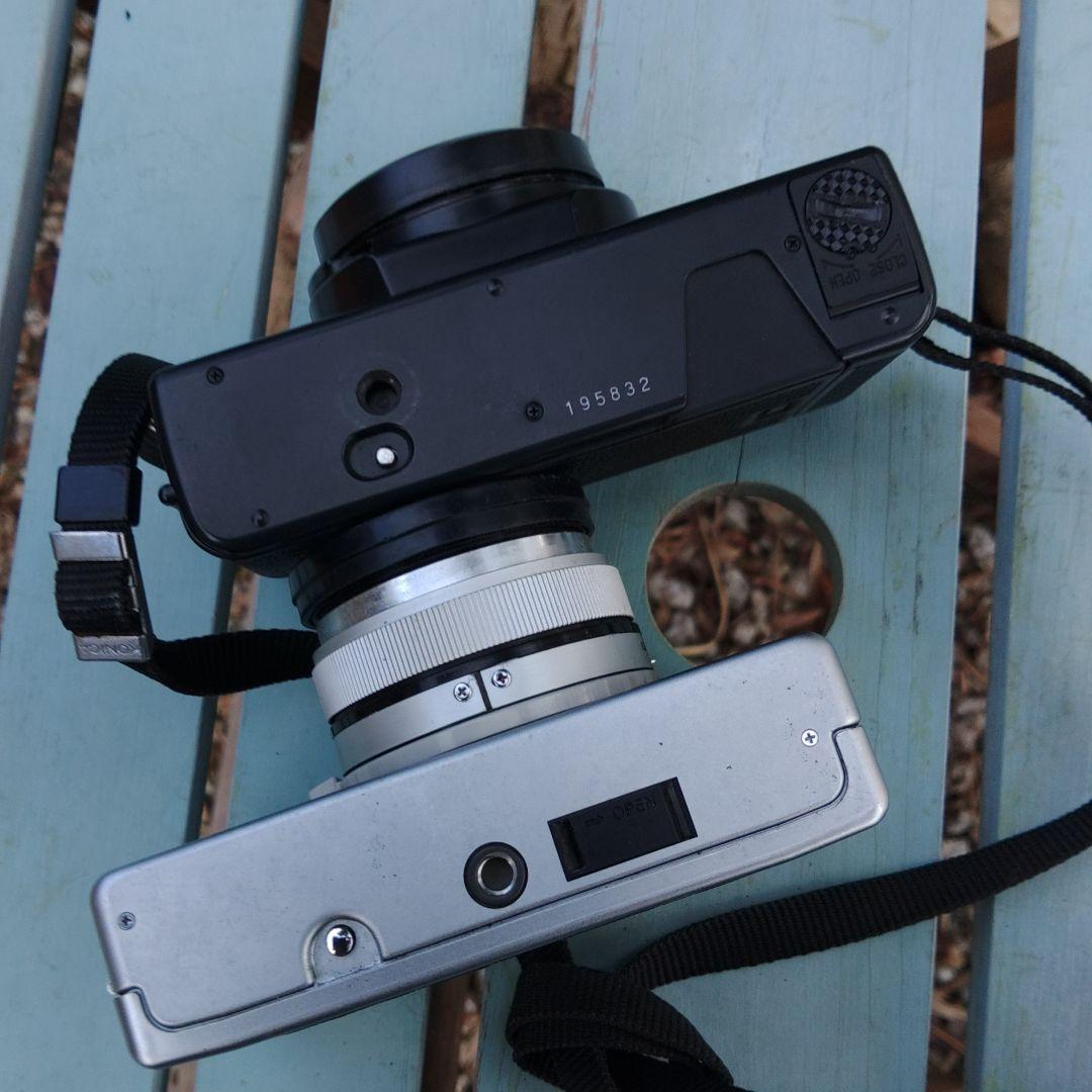 コンパクトフィルムカメラ　まとめて　コニカC35 　キャノン