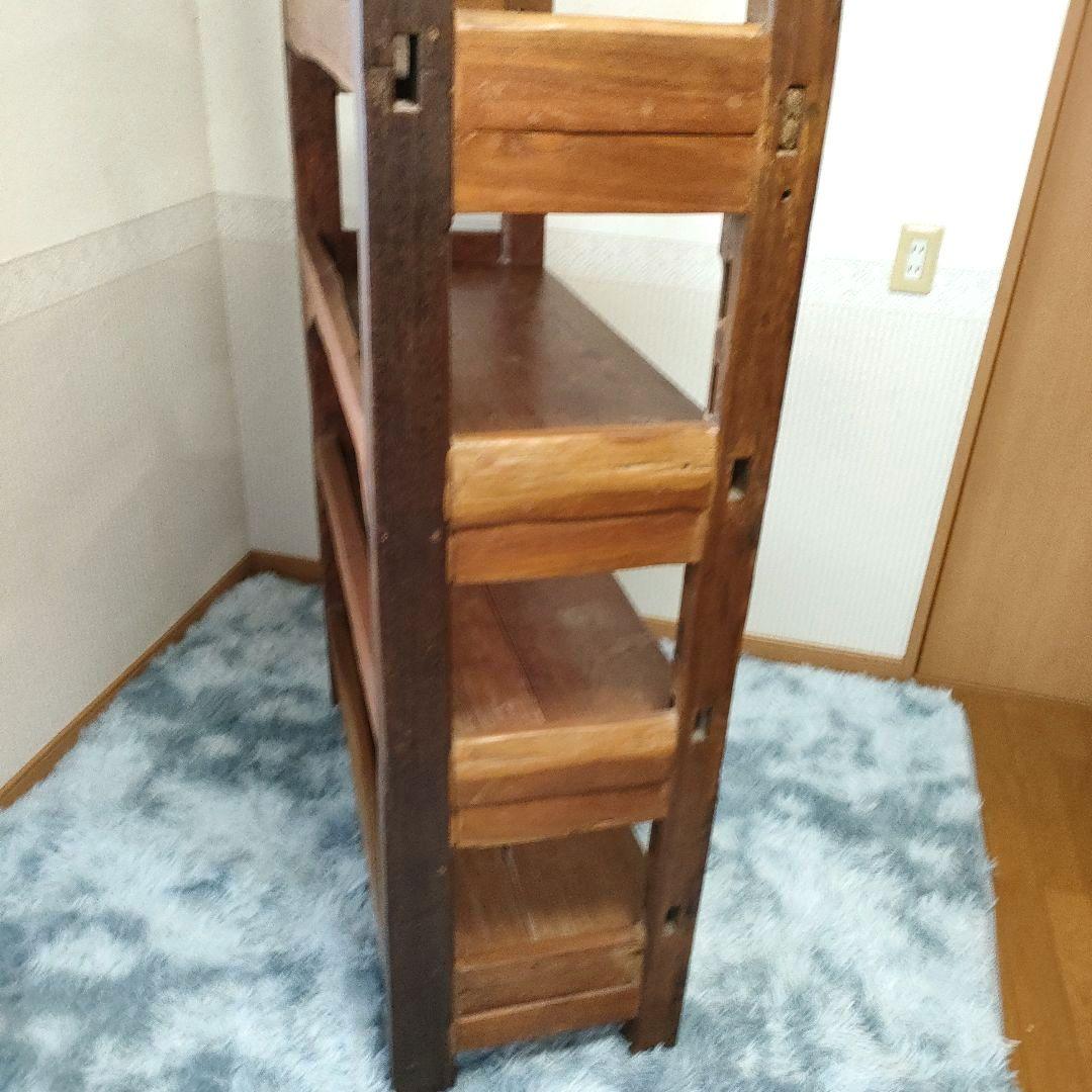 アンティーク家具・アンティーク棚・ウッドラック・飾り棚・アジアン家具