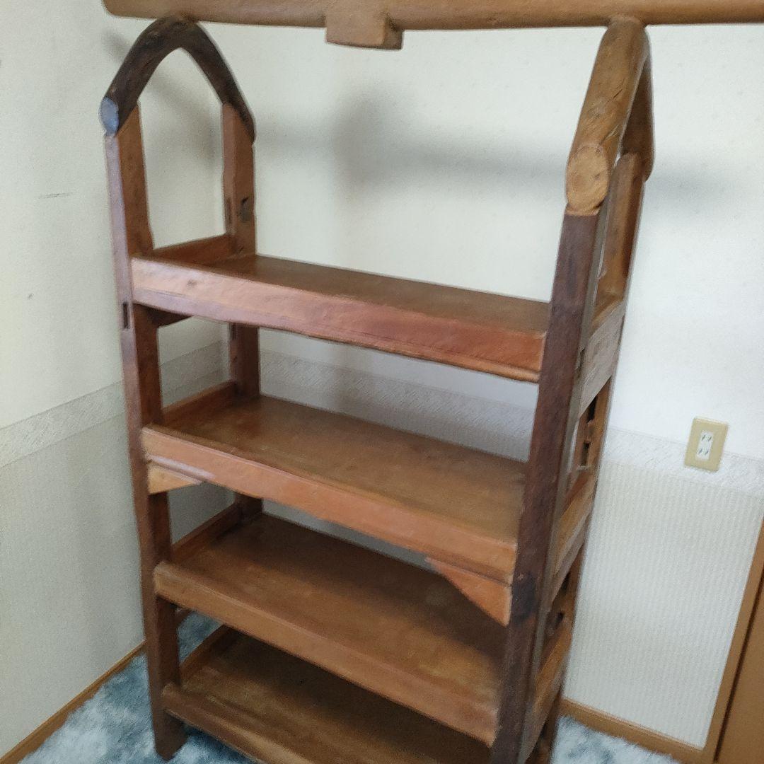 アンティーク家具・アンティーク棚・ウッドラック・飾り棚・アジアン家具