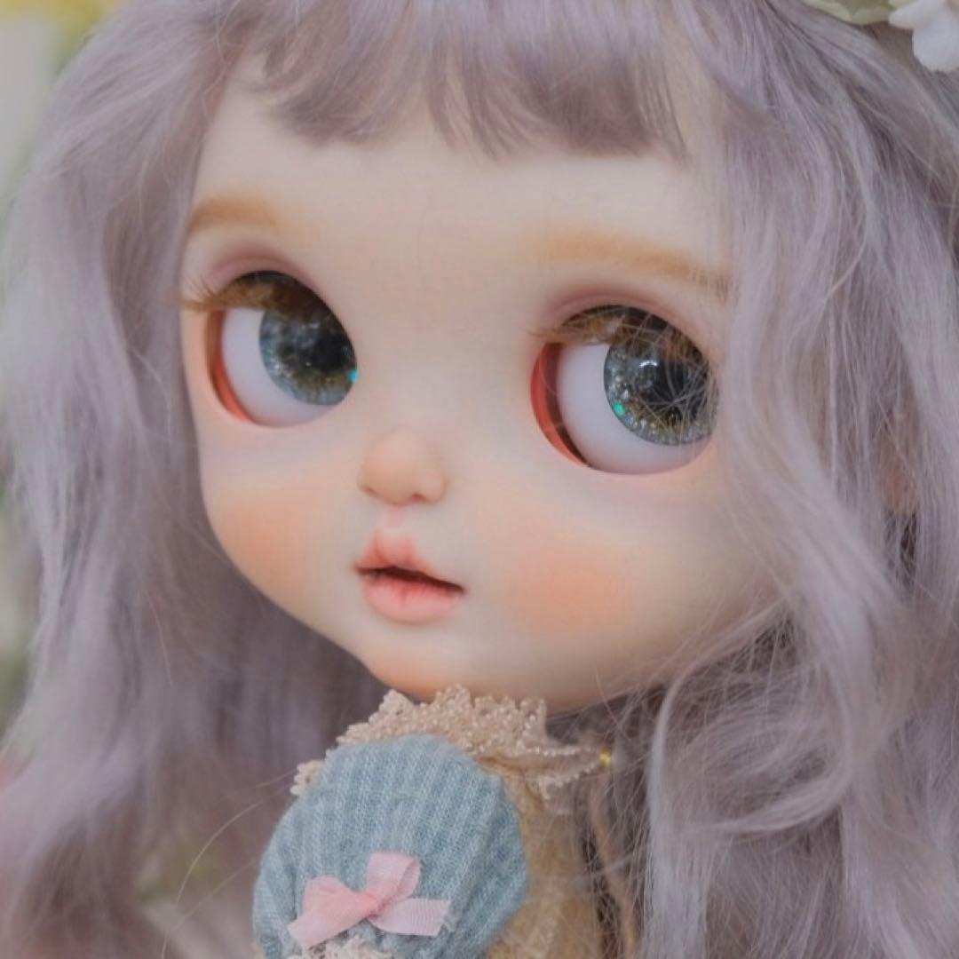 作家様カスタムブライス 人形 かわいい フルセット 優しい 紫薫
