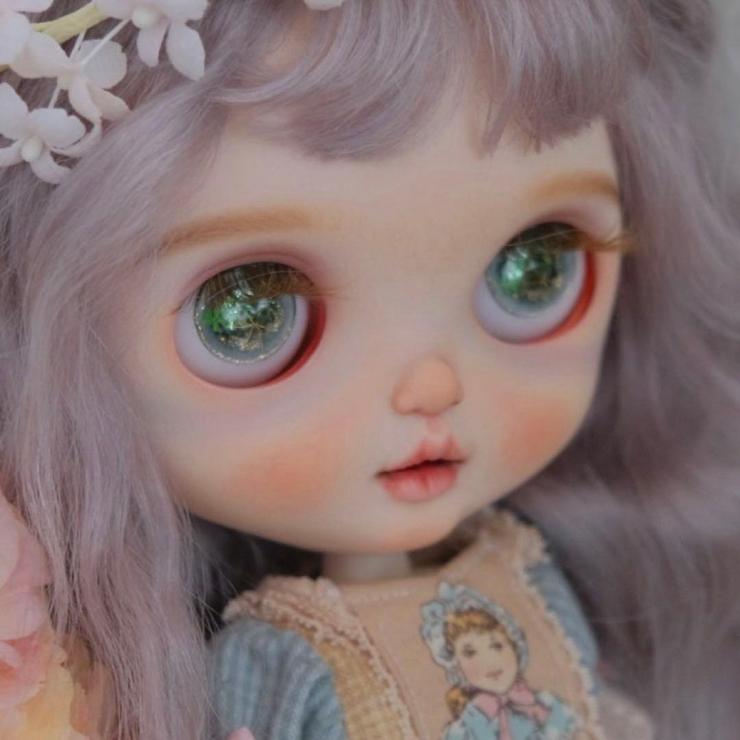 作家様カスタムブライス 人形 かわいい フルセット 優しい 紫薫