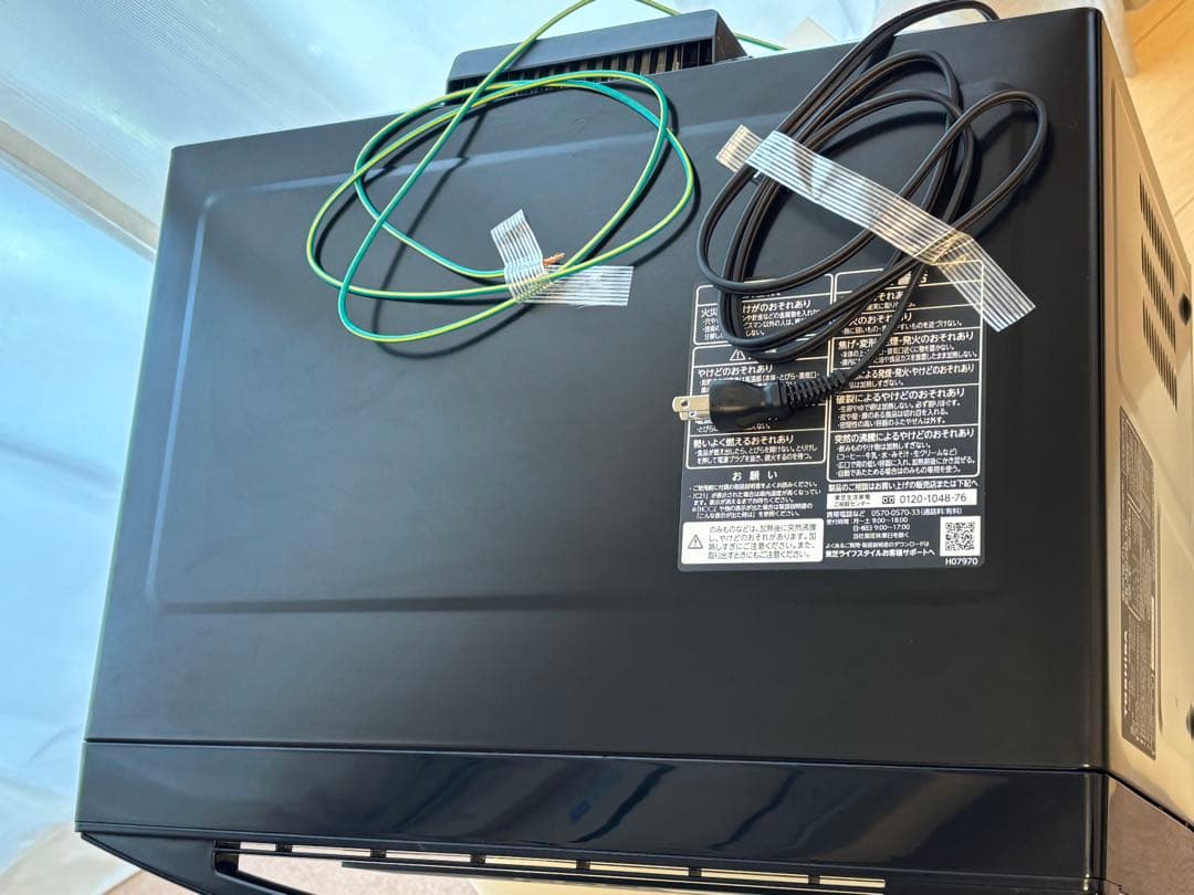 【ジャンク品】TOSHIBA ER-XD70(K) オーブンレンジ　2023年製