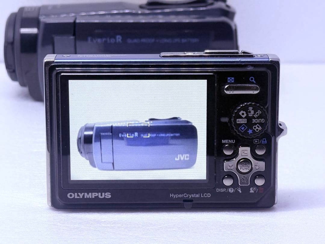OLYMPUS μ 1050 SW ブルー 動作確認済 コンパクトデジカメ