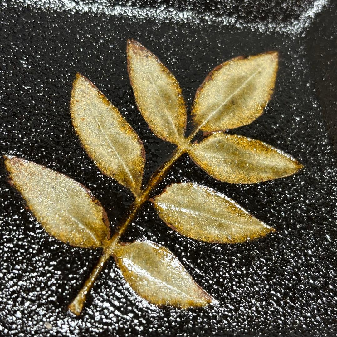 太郎右衛門 木の葉銘々皿 5枚セット 十二代中里太郎右衛門 唐津焼 木箱 和食器