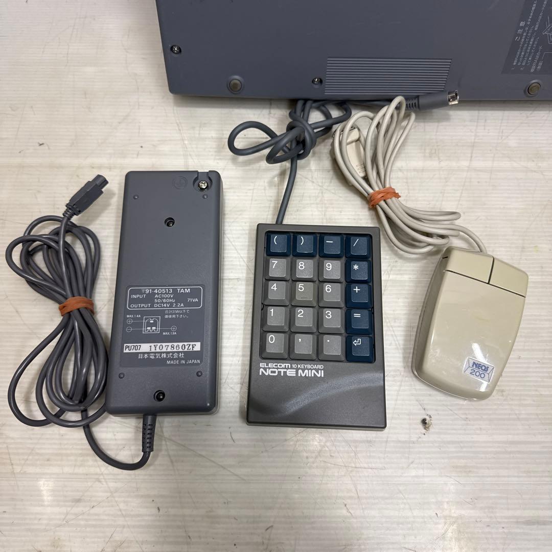 NEC PC-9801NC ノートパソコン ノートPC ジャンク