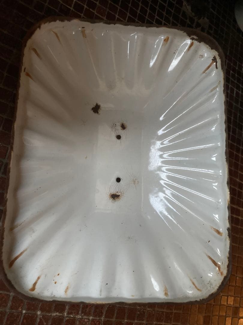 琺瑯ブレッドボックス　★アンティーク