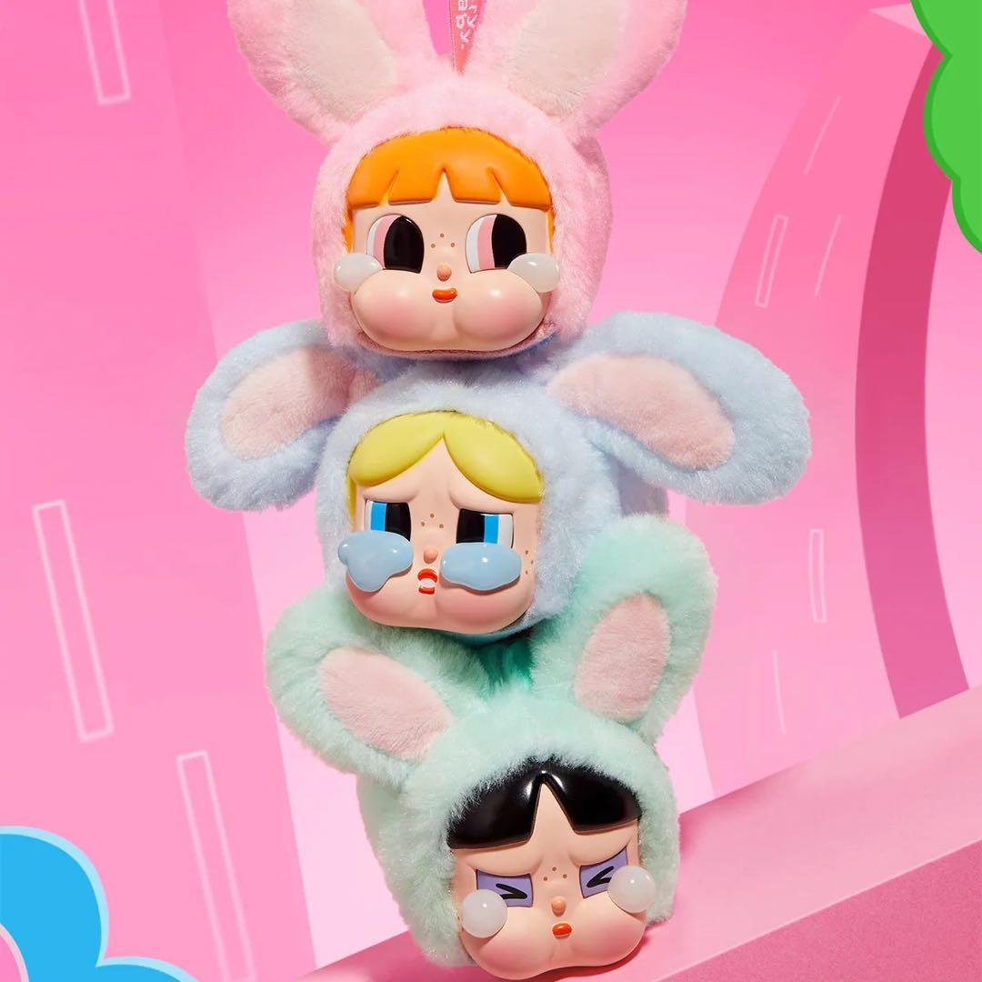POPMART CRYBABY × パワーパフ ガールズ シリーズ ぬいぐるみ