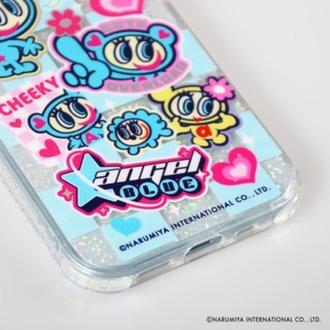 【新品未開封】iPhone16Proケース＋リストストラップ エンジェルブルー