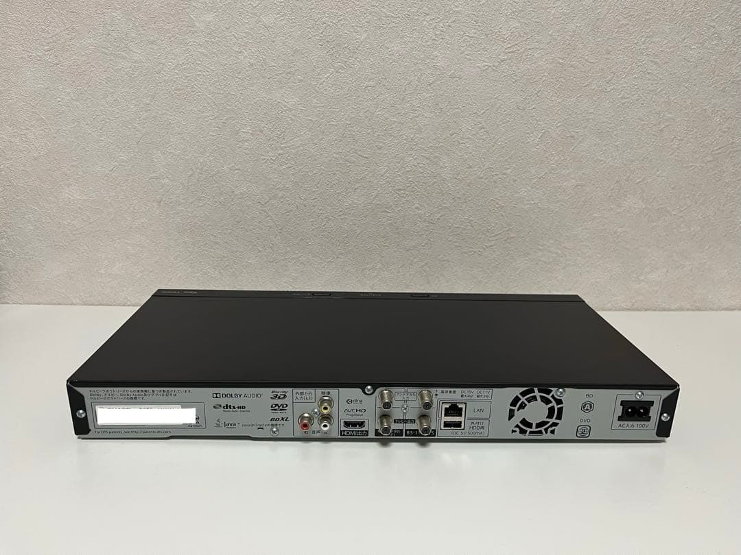 SHARP AQUOS Blu−ray レコーダー BD-NW510 【美品】