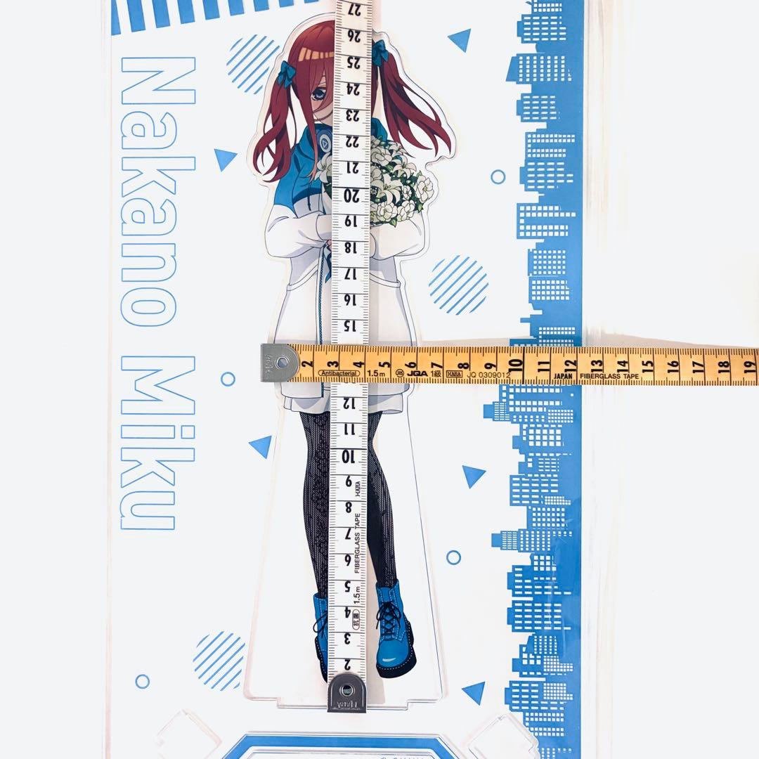 五等分の花嫁 中野三玖　四葉　特大　トール　アクリルスタンド　アクスタ　新品