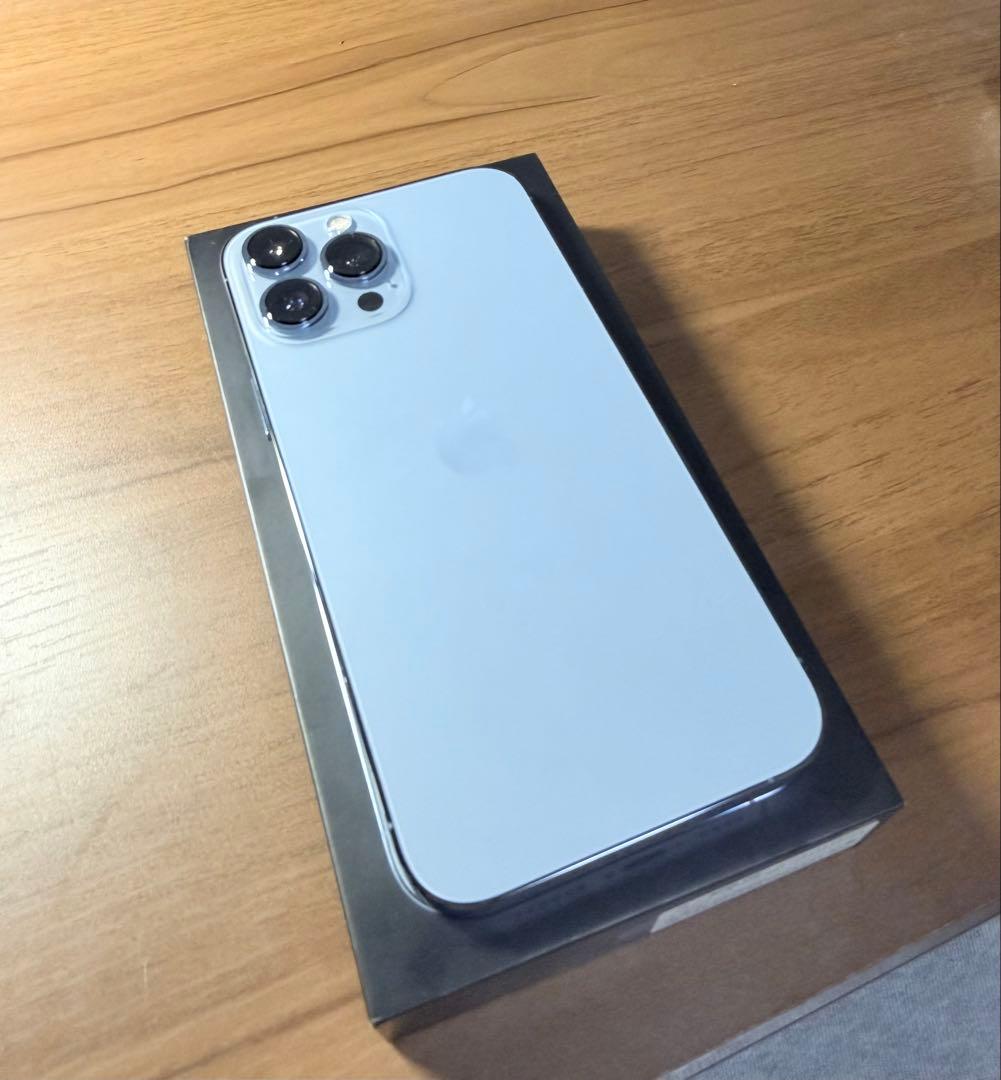 iPhone13promax 本体 シエラブルー 256GB 交換品・未使用品