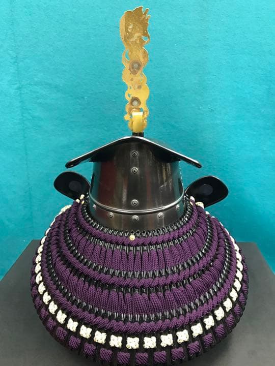 忠保 二分の一 龍剣前立 兜