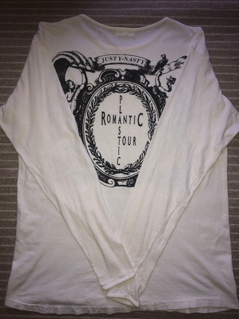 justy-nasty ロマンティックプラスチックツアー Tシャツ