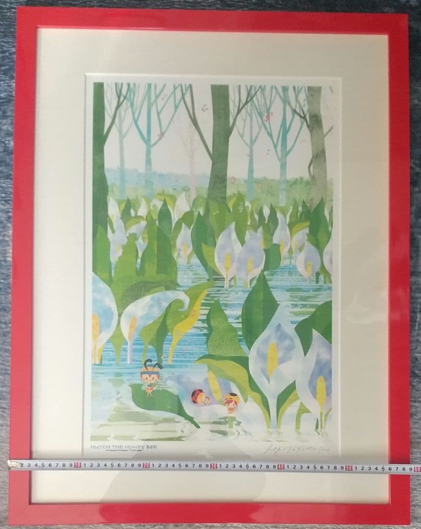 はりたつお　『HUTCH THE HONEY BEE』リトグラフ　版画