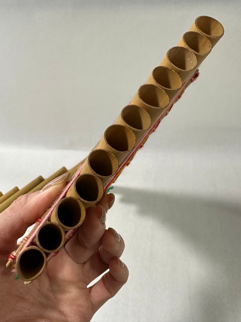サンポーニャ　南米ペルーアンデス　楽器笛