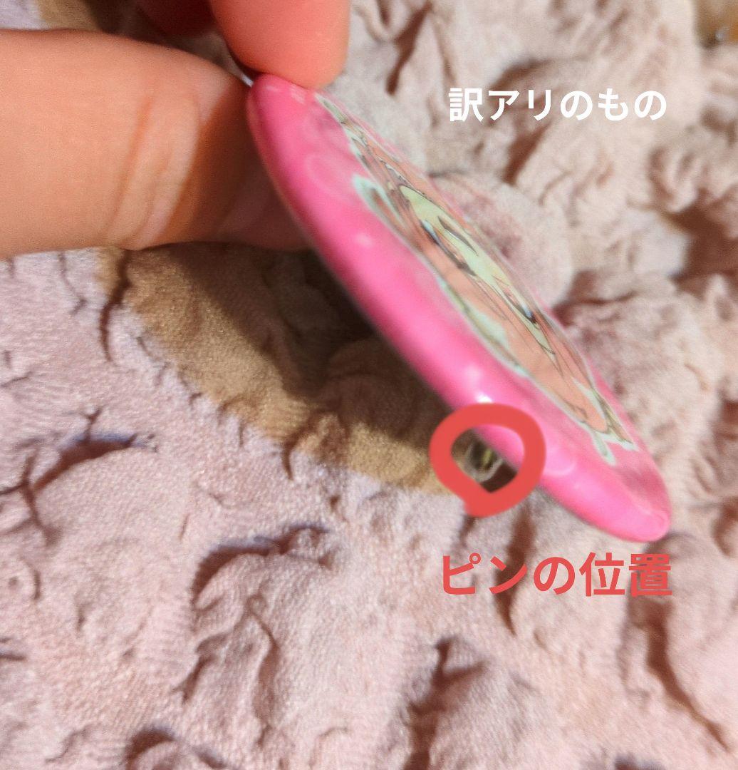 カラフルピーチ　のあさん　2023ビジュ 缶バッチ　10個　訳アリ　ミニキャラ