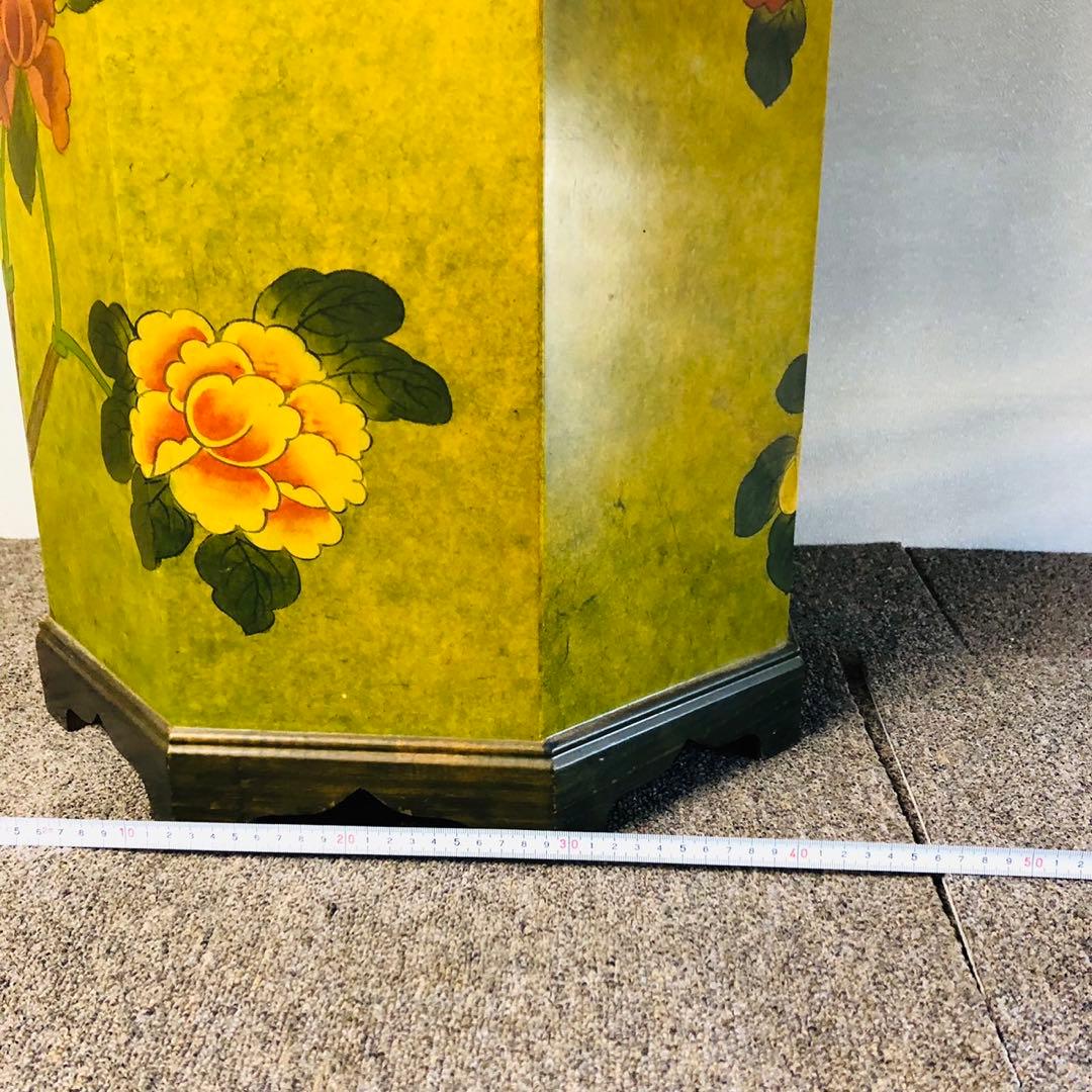 G28アンティーク品✨李朝家具 八角箱 帽子入れ 小物入れ 収納箱 中国