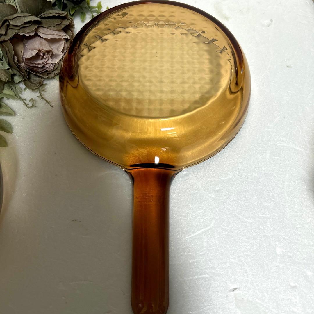 新品　フランス　パイロセラムビジョン　超耐熱ガラス片手鍋大　片手鍋小　フライパン