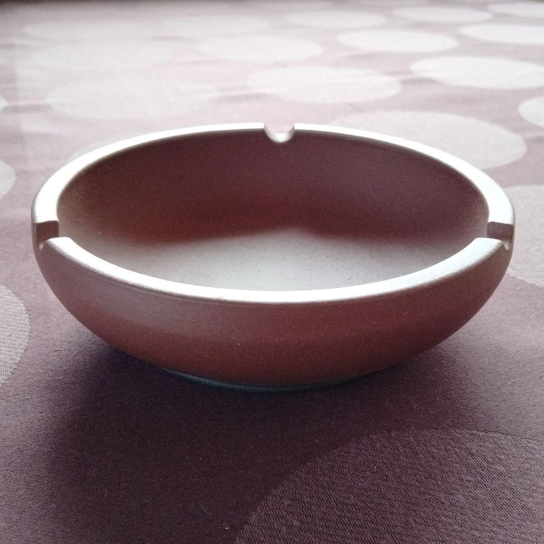 中国骨董【 紫砂陶硯筆置き兼用】中国宜興紫砂名品超人気作家吳建華02年精製　在銘