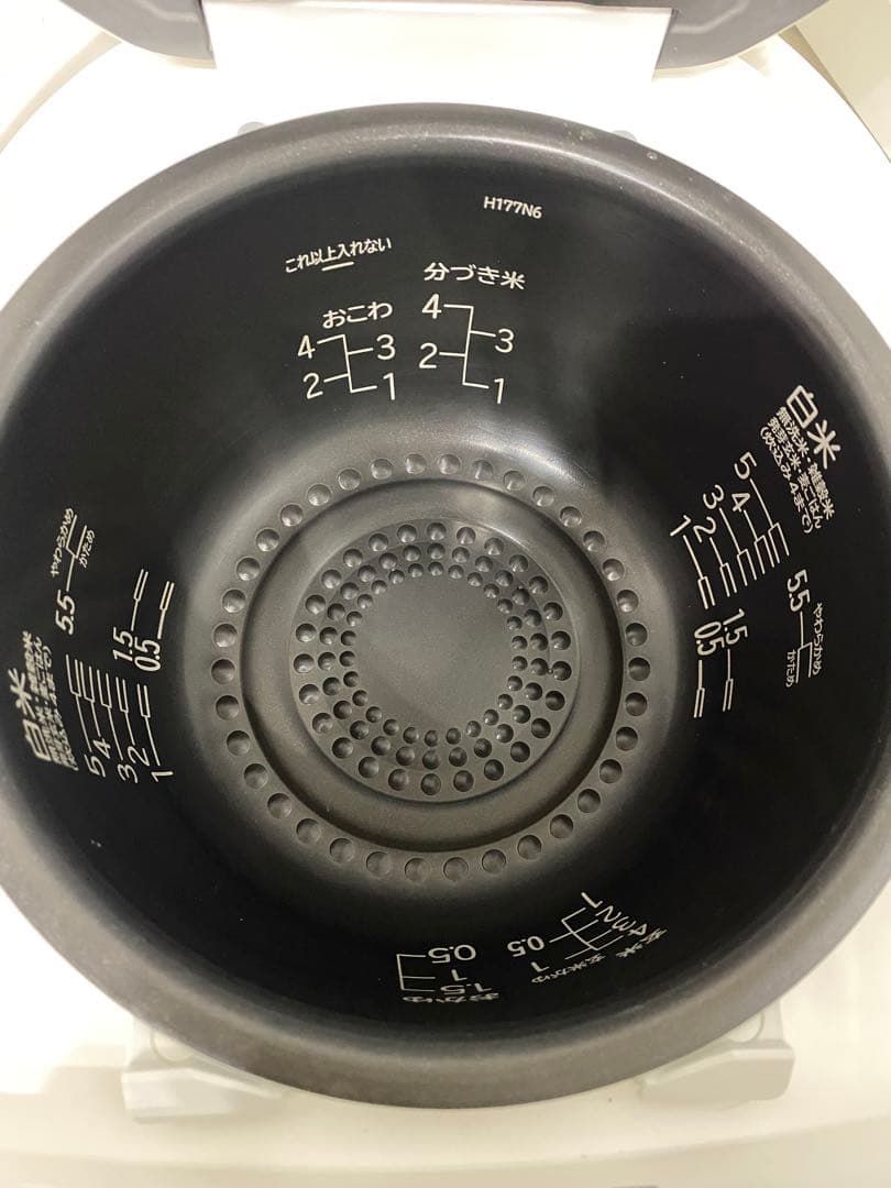 【美品】HITACHI IH炊飯器 RZ-TS103M 1.0L 2020年製