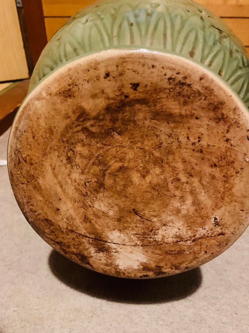 中国清時代竜泉窯大花瓶