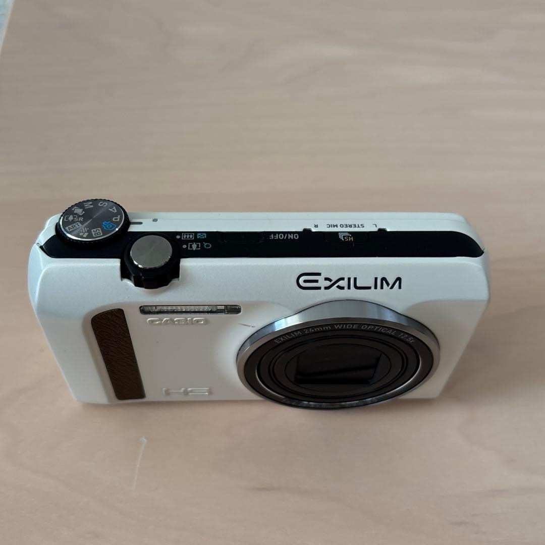 【難あり】 CASIO EXILIM EX-ZR400 白　ジャンク品