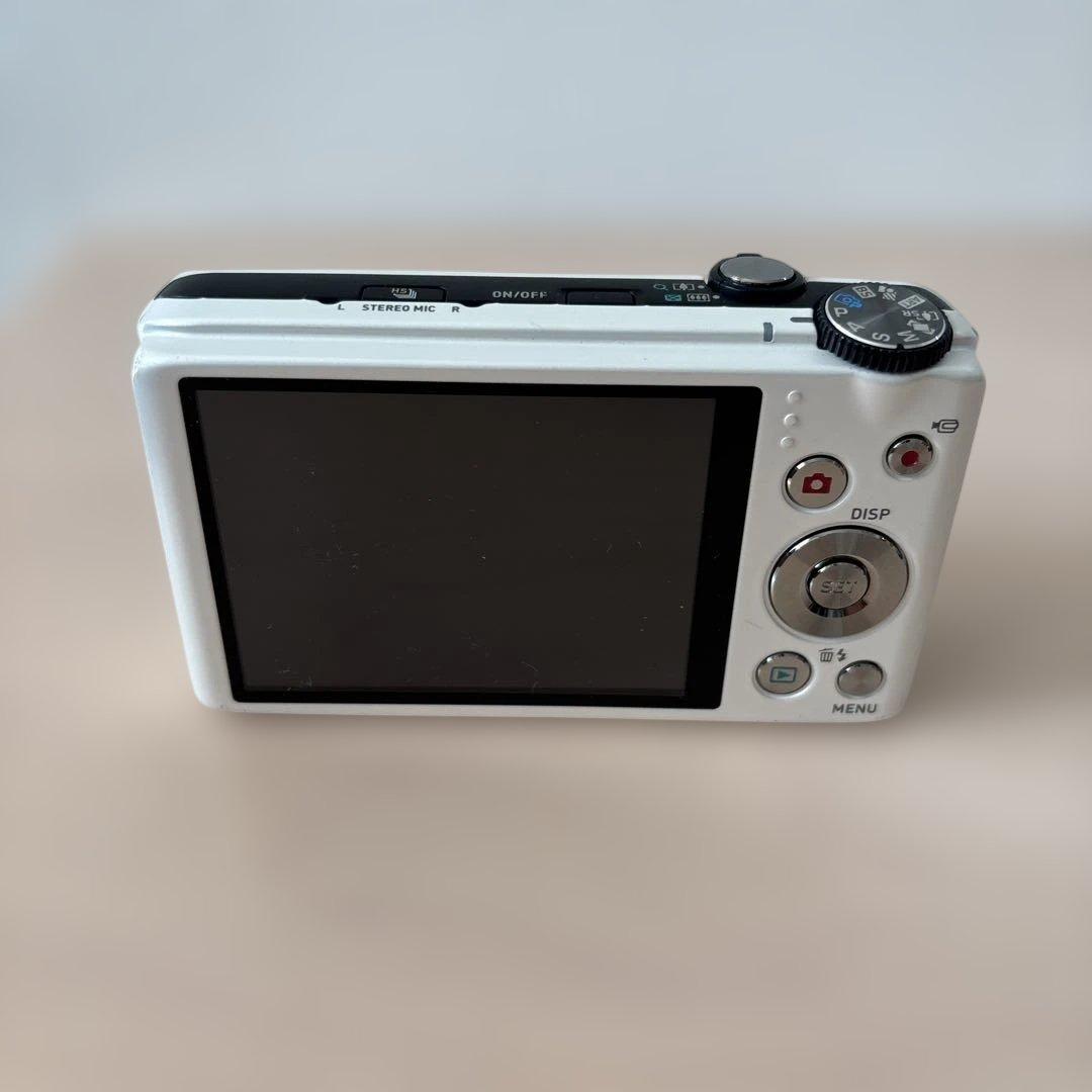 【難あり】 CASIO EXILIM EX-ZR400 白　ジャンク品