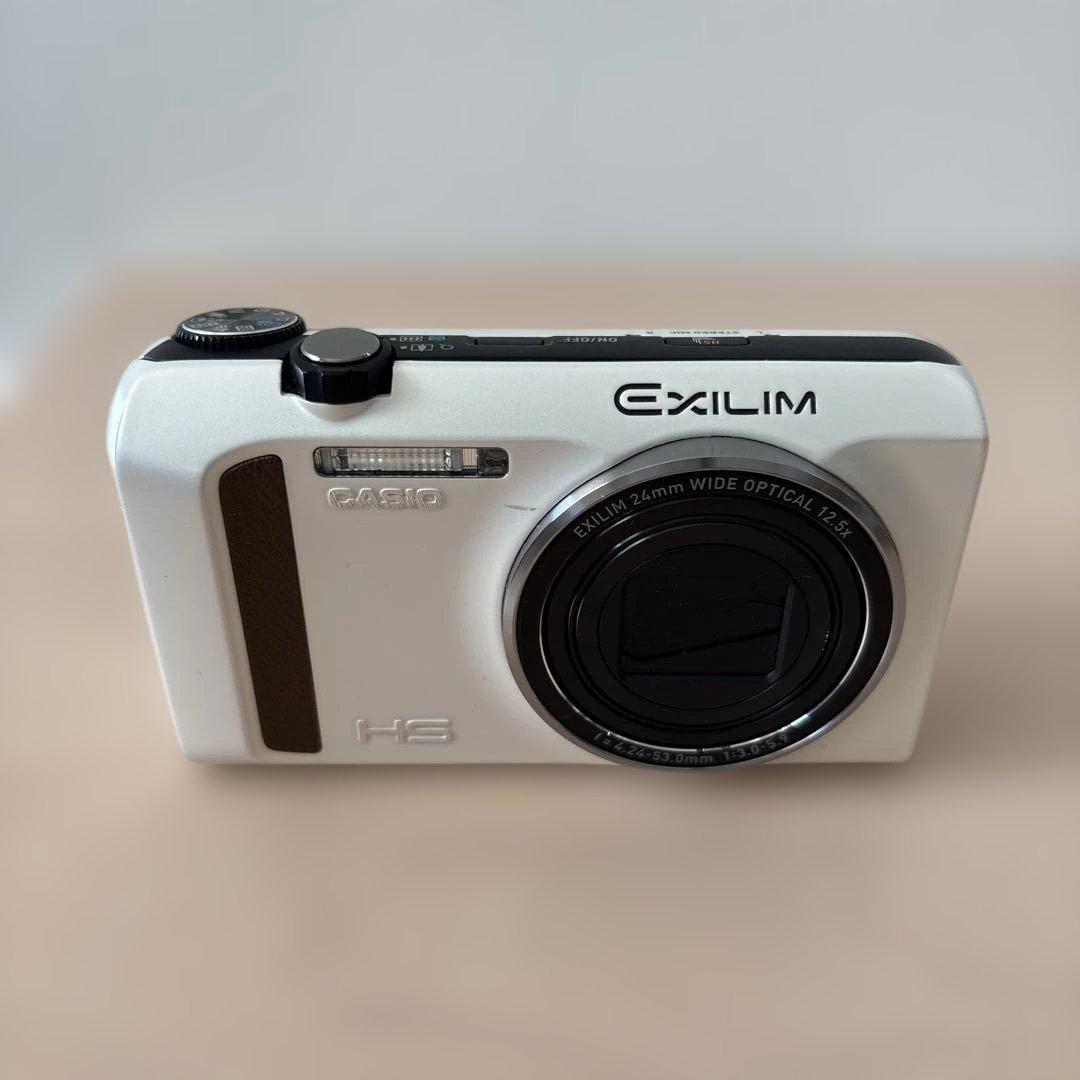 【難あり】 CASIO EXILIM EX-ZR400 白　ジャンク品