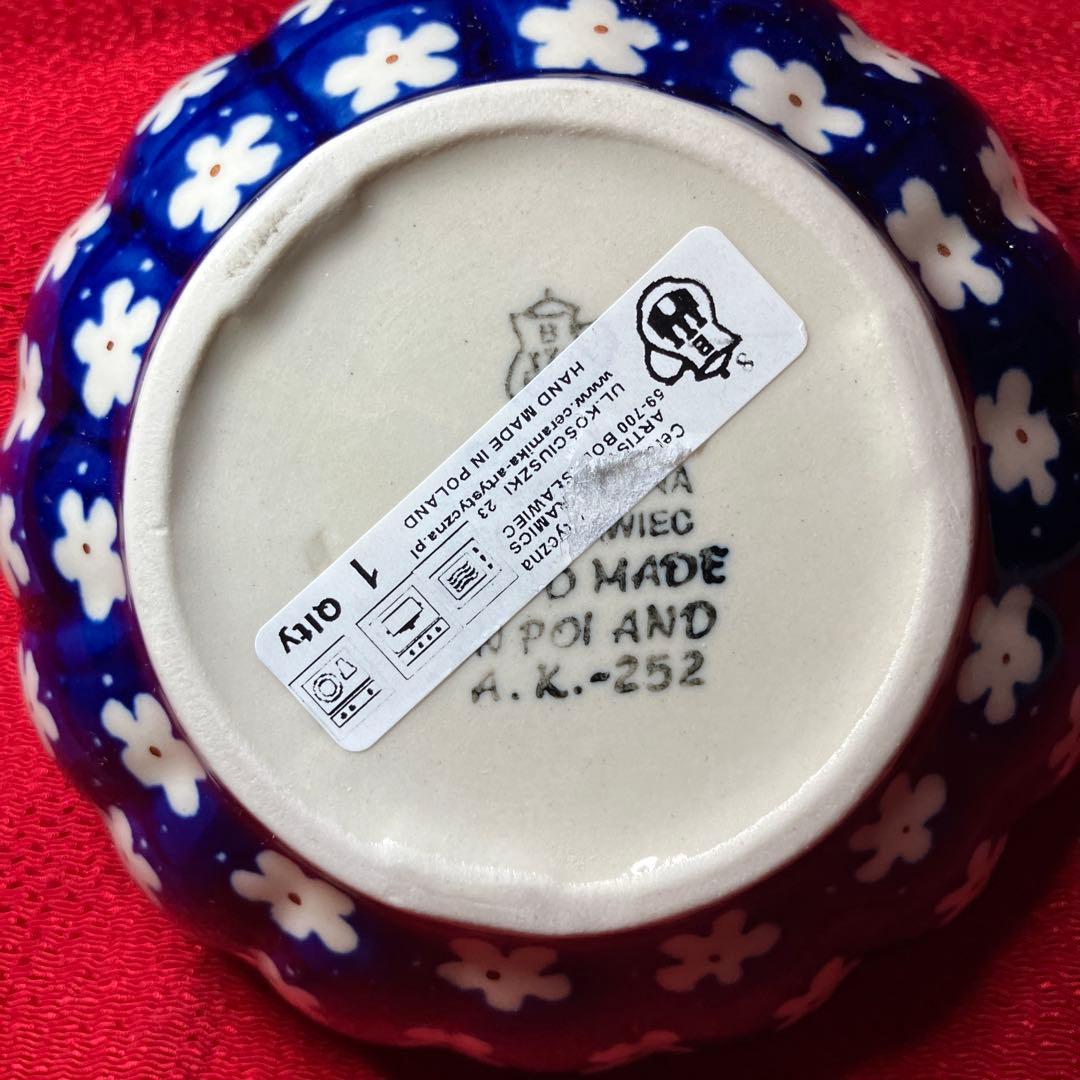 ポーリッシュポタリー　ポーランド食器ツェラミカ アルティスティチナ未使用シール付